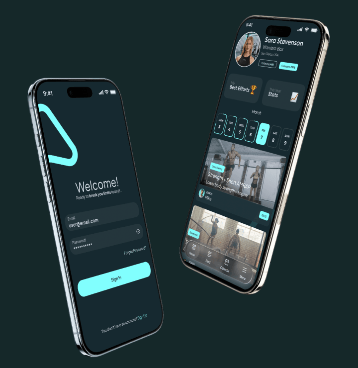 Arvox mobile app preview